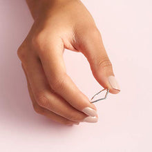 
                        
                          Load image into Gallery viewer, Pandora Jewelry Sparkling Wishbone Cubic Zirconia Ring in Sterling Silver - JOY2ESpree
                        
                      