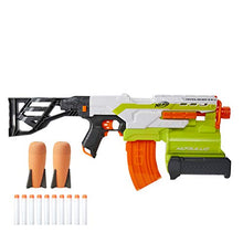 
                        
                          Muat gambar ke penampil Galeri, NERF Modulus Demolisher 2-in-1 Motorized Blaster, Fires Darts and Rockets, Includes 10 Elite Darts, Banana Clip, 2 Rockets, Stock (Amazon Exclusive)
                        
                      