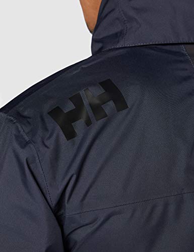 Helly-Hansen Men's Crew Hooded Waterproof Windproof Breathable Rain Coat Jacket