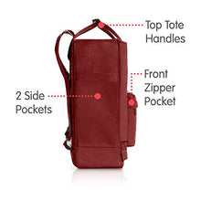 
                        
                          Load image into Gallery viewer, Fjallraven, Kanken Classic Backpack for Everyday, Ox Red
                        
                      