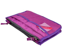 
                        
                          Muat gambar ke penampil Galeri, Vercord Updated Purse Handbag Organizer Insert Liner Bag in Bag 13 Pockets Purple Small
                        
                      