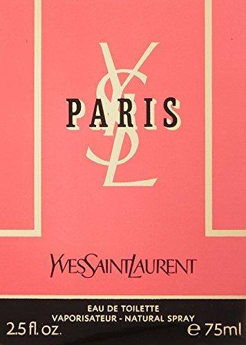 Paris By Yves Saint Laurent For Women. Eau De Toilette Spray 2.5 Ounces