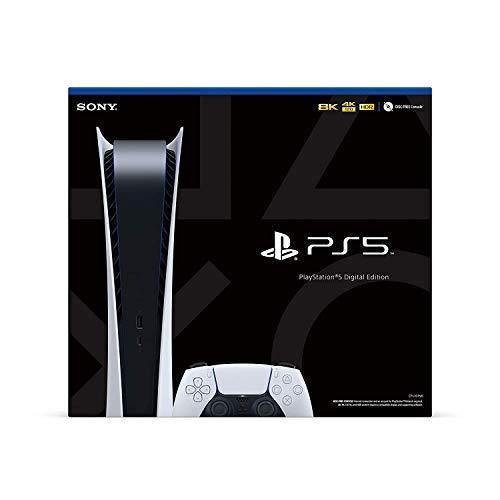 Powever 2021 Playstation Console PS5 Digital Version with Two Controllers and Powever Accessory Case - JOY2ESpree