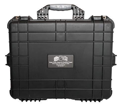 Case Club Pre-Cut Waterproof Hard Case - Fits PlayStation 5 (PS5) with Headset, Two Controllers, Games, Stand, & Cords - JOY2ESpree