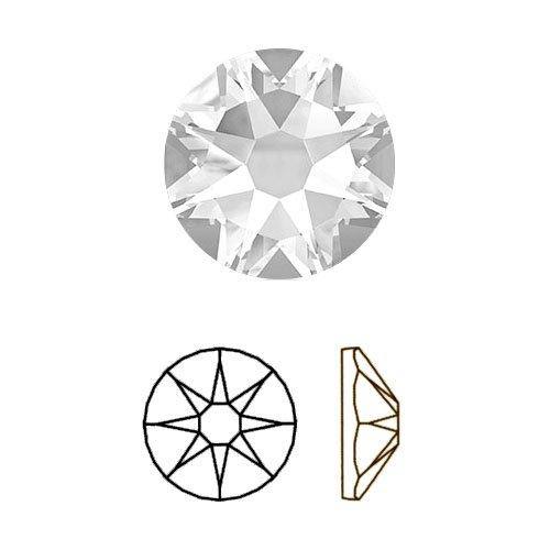 144 pcs Crystal (001) clear Swarovski NEW 2088 Xirius 20ss Flat backs Rhinestones 5mm ss20 - JOY2ESpree