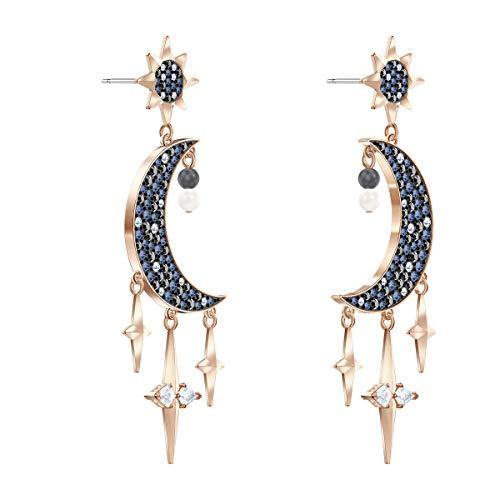 SWAROVSKI Women's Symbolic Pierced Earrings, Multi-colored, Mixed metal finish - JOY2ESpree