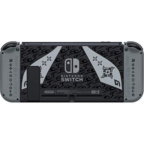 Newest Nintendo Switch Monster Hunter Rise Deluxe Edition System with Gray Joy-Con - 6.2" Touchscreen LCD Display - JOY2ESpree