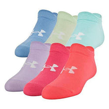 
                        
                          Load image into Gallery viewer, Under Armour Youth Essential 2.0 No Show Socks, 6-Pairs
                        
                      