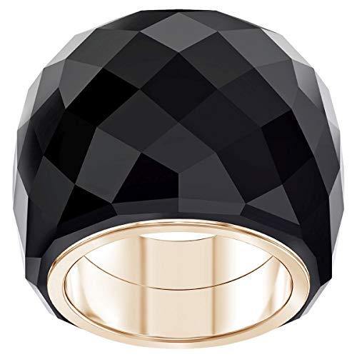 Swarovski Nirvana Ring Black Rose-Gold Tone PVD - JOY2ESpree