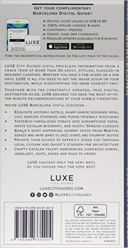 LUXE Barcelona: New Edition Including Free Digital Guide (Luxe City Guides)