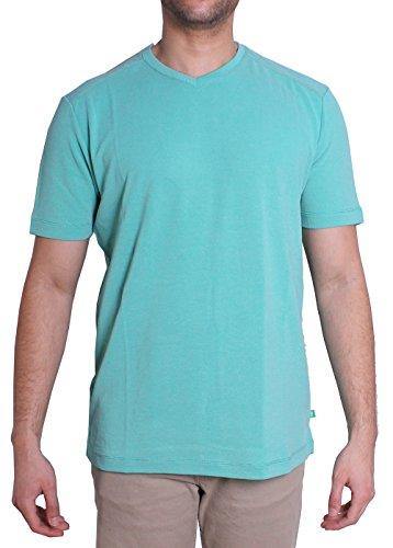 Tommy Bahama Pebble Shore V-Neck Tee in Gulf Shore, XL - JOY2ESpree