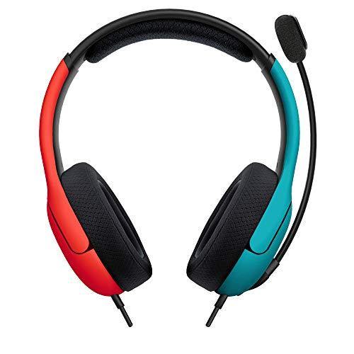PDP Gaming LVL40 Wired Stereo Headset with Noise Cancelling Microphone: Nintendo Switch - JOY2ESpree