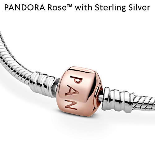 Pandora Jewelry Moments Snake Chain Charm Pandora Rose Bracelet - JOY2ESpree