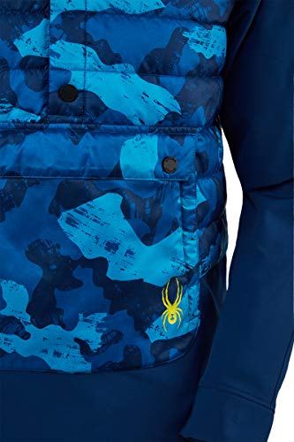 Spyder Active Sports Women's Glissade Hybrid Anorak U.S. Ski Team Jacket