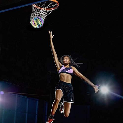 KPASON Basketball Holographic Glow in The Dark Basketball - JOY2ESpree