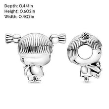 
                        
                          Load image into Gallery viewer, Pandora Jewelry Little Girl Sterling Silver Charm - JOY2ESpree
                        
                      
