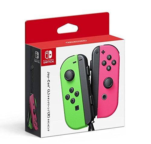 Nintendo Switch - Joy-Con (L/R)-Neon Green/Neon Pink Splatoon 2 (Japan Import) - JOY2ESpree