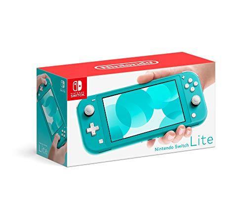 Nintendo Switch Lite (Turquoise) Console Bundle with Animal Crossing: New Horizons and 6Ave Cleaning Cloth - JOY2ESpree