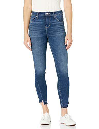 Jag Jeans Women's Viola High Rise Skinny with Hem Detail Jean