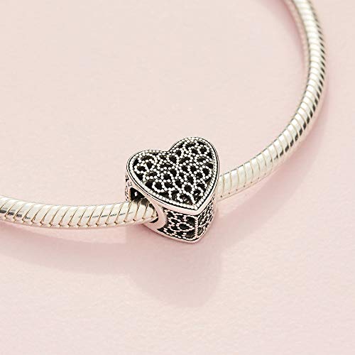 Pandora Jewelry Filled With Romance Sterling Silver Charm - JOY2ESpree