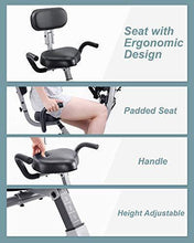 
                        
                          Muat gambar ke penampil Galeri, Maxkare Upright Folding Exercise Bike Stationary Recumbent Magnetic Indoor Cycling Bike - JOY2ESpree
                        
                      