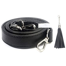 
                        
                          將圖片載入圖庫檢視器 Beaulegan Purse Strap Replacement - Full Grain Microfiber Leather - 59 Inch Long Adjustable for Crossbody Shoulder Bag - 1 Inch Wide, Black / Silver
                        
                      