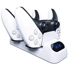 
                        
                          Muat gambar ke penampil Galeri, Orzly PS5 Controller Charging Station Made for Playstation 5 Console DualSense PS5 Controllers - JOY2ESpree
                        
                      