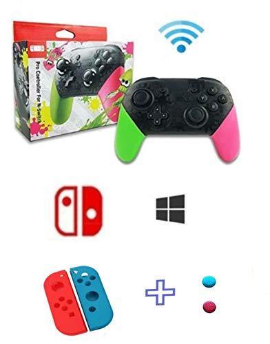 Wireless pro Game Controller for Nintendo Switch by Gamebound (Pink & Green) - JOY2ESpree