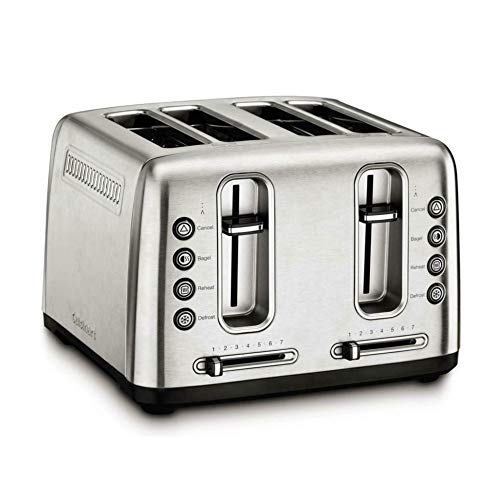 Cuisinart RBT-4900PCFR Stainless Steel 4-Slice Toaster (Renewed) - JOY2ESpree