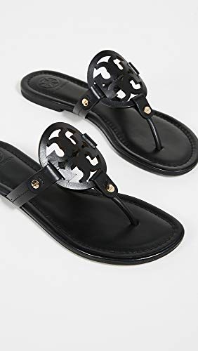 Tory Burch Women's Miller Thong Sandals, Black