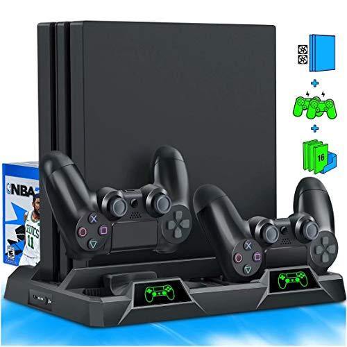 PS4 Stand Cooling Fan for PS4 Slim/PS4 Pro/PlayStation 4 - JOY2ESpree
