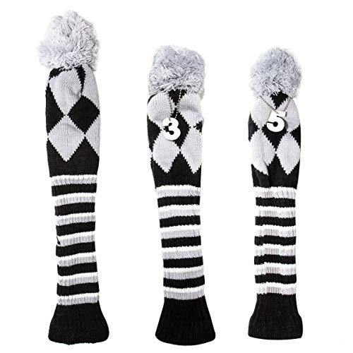 Golf Club Head Covers,Golf Driver Covers Golf Fairway Wood Cover Hybrid Cover - JOY2ESpree