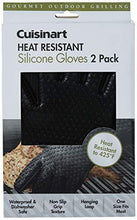 
                        
                          गैलरी व्यूवर में इमेज लोड करें, Cuisinart CGM-520 Heat Resistant Silicone Gloves, Black (2-Pack) - JOY2ESpree
                        
                      