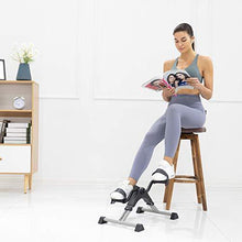 
                        
                          Cargar imagen en el visor de la galería, iHomey Folding Pedal Exerciser Portable Under Desk Bike for Leg and Arm Physical Therapy Mini Cylcing Bike with LCD Display - JOY2ESpree
                        
                      