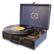 
                        
                          Cargar imagen en el visor de la galería, Record Player, LUKER Portable Suitcase Bluetooth Turntable for Vinyl Record - JOY2ESpree
                        
                      
