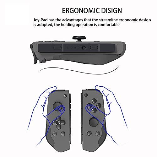 JOYTORN Switch Joycons Replacement for Switch,Switch Joypad Remotes Controller with Turbo,Motion Control & Dual Vibration - JOY2ESpree