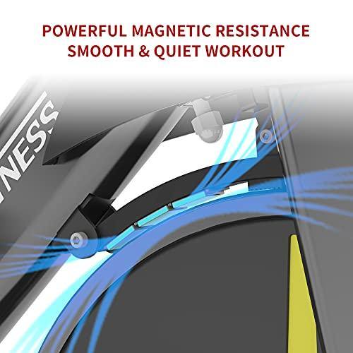 MBH Fitness Magnetic Exercise Bike Stationary, Indoor Cycling Bike for Home Gym Use - JOY2ESpree