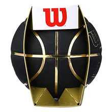
                        
                          Load image into Gallery viewer, Customized Personalized Wilson NCAA Black and Gold Basketball Official Size 29.5" - JOY2ESpree
                        
                      