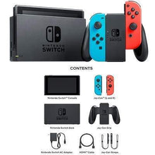 
                        
                          Load image into Gallery viewer, Nintendo Switch Bundle: 32GB Console Red and Blue Joy-Con - JOY2ESpree
                        
                      