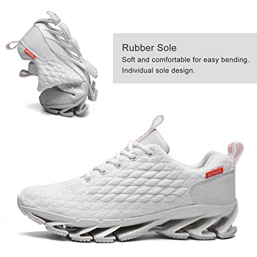 Pozvnn Mens Blade Sneakers Athletic Running Shoes Non Slip Walking Fashion Tennis Shoes
