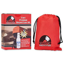 
                        
                          Load image into Gallery viewer, Collector Protector 5-in-1 Vinyl Record Cleaner Kit | Includes Soft Velvet Record Brush - JOY2ESpree
                        
                      