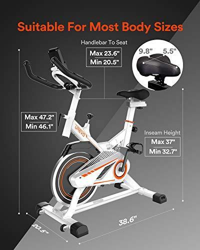 UREVO Indoor Cycling Bike Stationary Exercise Bike Magnetic Resistance - JOY2ESpree