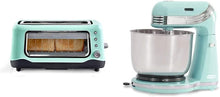 
                        
                          Cargar imagen en el visor de la galería, Dash Clear View Toaster: Extra Wide Slot Toaster with Stainless Steel Accents + See Through Window - JOY2ESpree
                        
                      