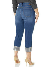 
                        
                          將圖片載入圖庫檢視器 Jag Jeans Women's Plus Size Carter Girlfriend Jean W/Plaid Cuff
                        
                      