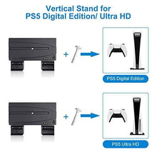 
                        
                          Cargar imagen en el visor de la galería, Linkstyle Vertical Stand for Playstation 5 for PS5 Digital Edition/Ultra HD Console with 2 DualSense Controller Charger and 2 Extra USB Charger Ports - JOY2ESpree
                        
                      