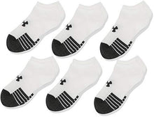 
                        
                          गैलरी व्यूवर में इमेज लोड करें, Under Armour Youth Performance Tech No Show Socks, 6-Pairs - JOY2ESpree
                        
                      