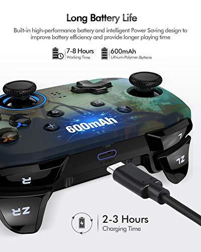 EasySMX Pro Wireless Controller for Nintendo Switch, Controller for Nintendo Switch with Motion & Dual Vibration - JOY2ESpree