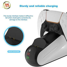 
                        
                          Load image into Gallery viewer, Controller Charger Station For PS5 ,with Dual Detachable USB C Ports &amp; LED Indicator. - JOY2ESpree
                        
                      
