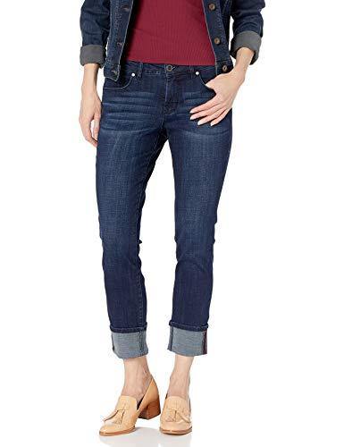 Jag Jeans Women's Maddie Skinny Cuff in Crosshatch Denim