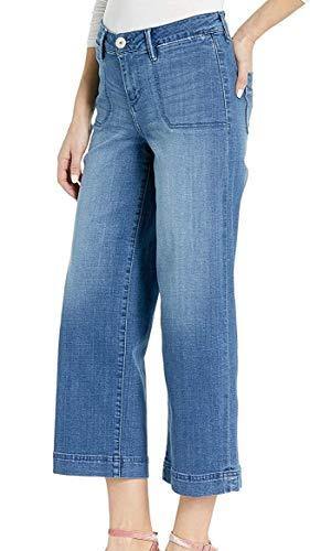 Jag Jeans Women's Simone Wide Leg Denim Crop Jean